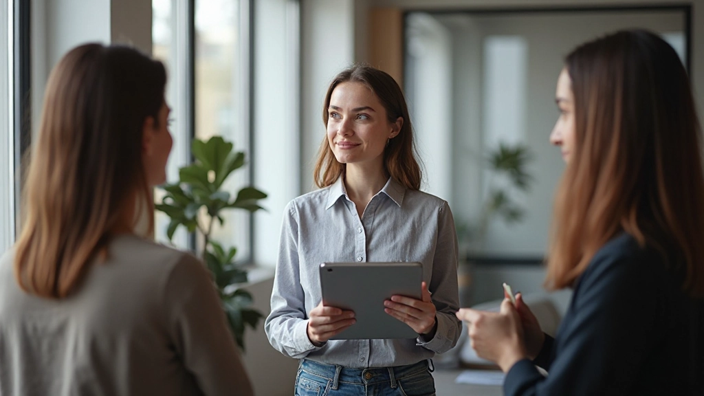 Designer werkt aan interactieve prototype op tablet met focus op iteratie